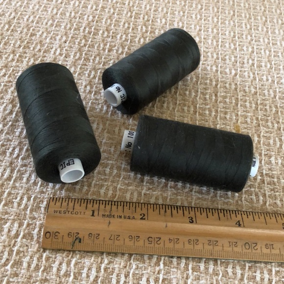 3. new spools charcoal grey thread - Picture 6 of 11